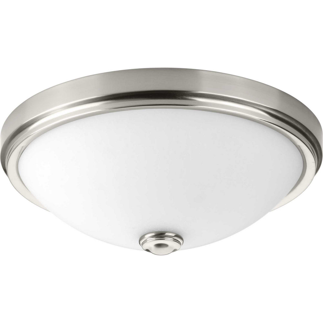 Progress Led Linen P350008-009-30 Ceiling Light - Brushed Nickel