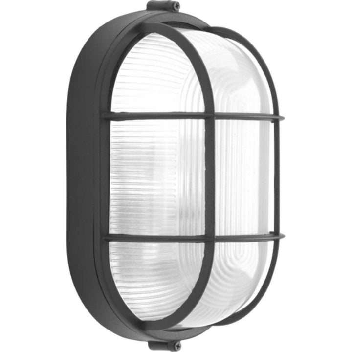 Progress Lighting P3706-31 Bulkheads One Light Flush Mount Outdoor Bronze / Dark