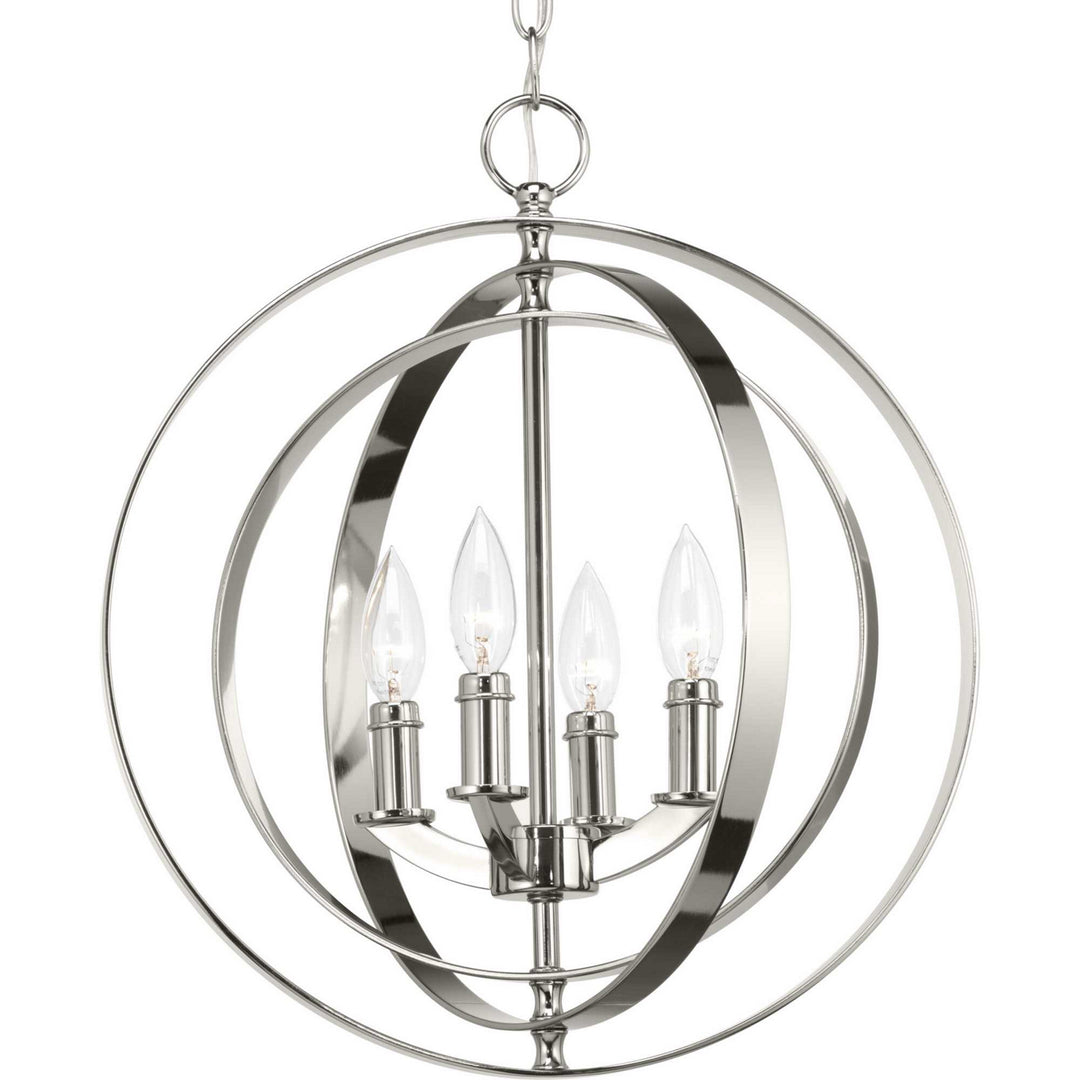 Progress Equinox P3827-104 Pendant Light - Polished Nickel