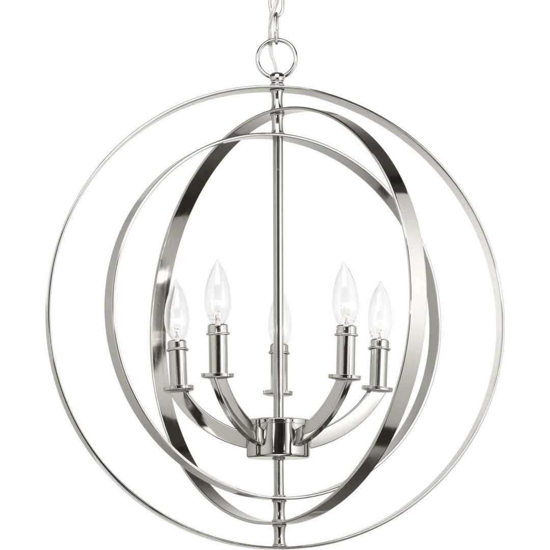 Progress Equinox P3841-104 Pendant Light - Polished Nickel