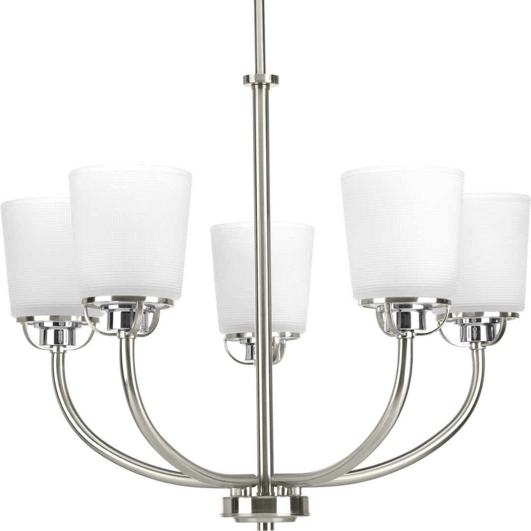 Progress West Village P400009-009 Chandelier Light - Brushed Nickel