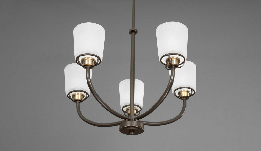 Progress West Village P400009-020 Chandelier Light - Antique Bronze