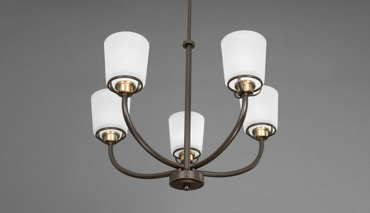 Progress West Village P400009-020 Chandelier Light - Antique Bronze