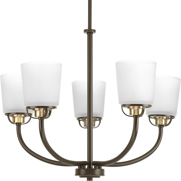 Progress West Village P400009-020 Chandelier Light - Antique Bronze