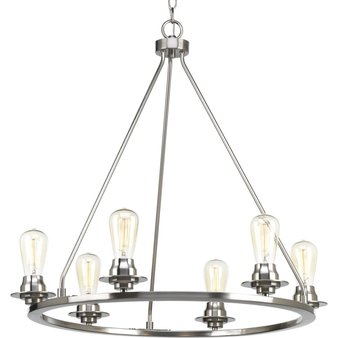 Progress Debut P400015-009 Chandelier Light - Brushed Nickel