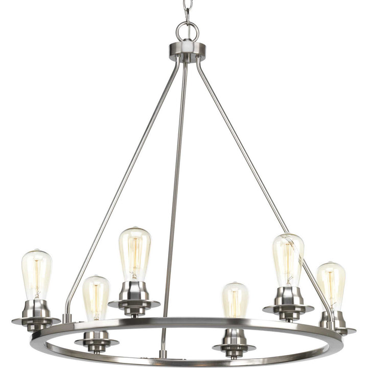Progress Debut P400015-009 Chandelier Light - Brushed Nickel