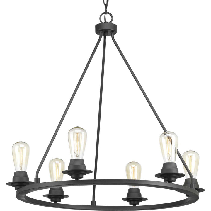 Progress Debut P400015-143 Chandelier Light - Graphite