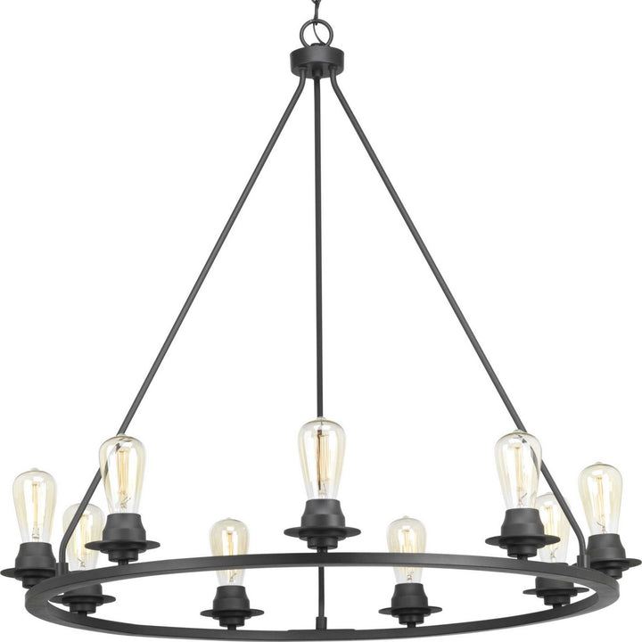Progress Debut P400016-143 Chandelier Light - Graphite