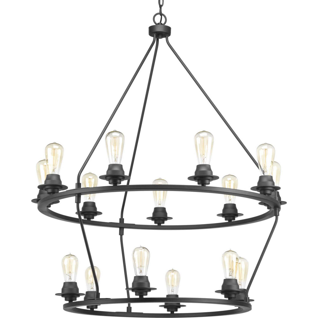 Progress Debut P400017-143 Chandelier Light - Graphite
