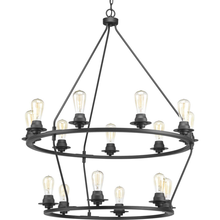 Progress Debut P400017-143 Chandelier Light - Graphite
