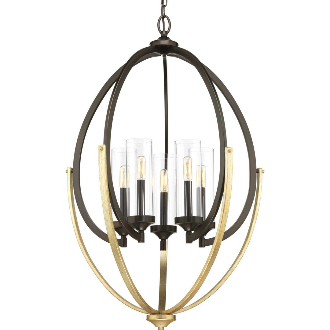 Progress Evoke P400025-020 Chandelier Light - Antique Bronze