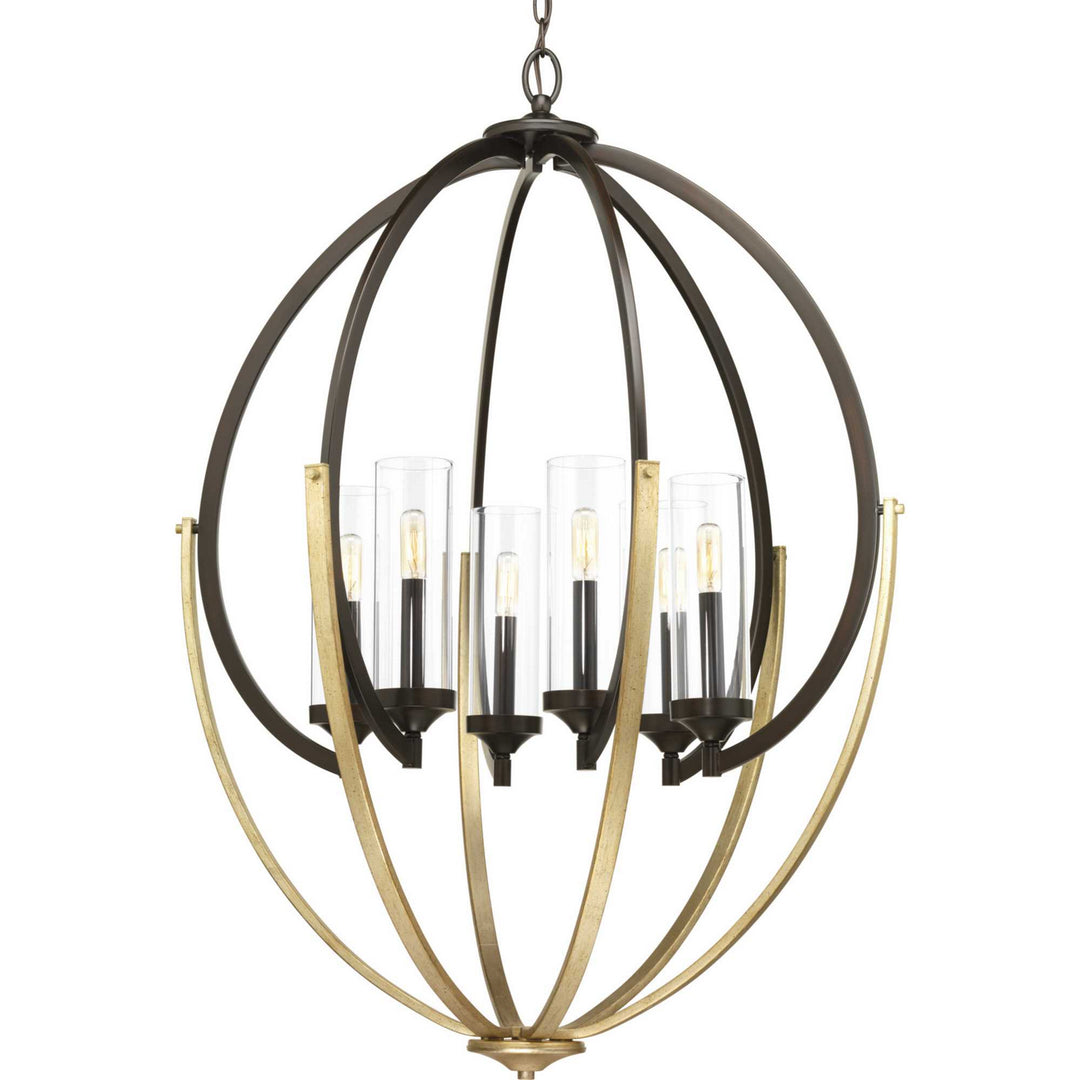 Progress Evoke P400026-020 Chandelier Light - Antique Bronze