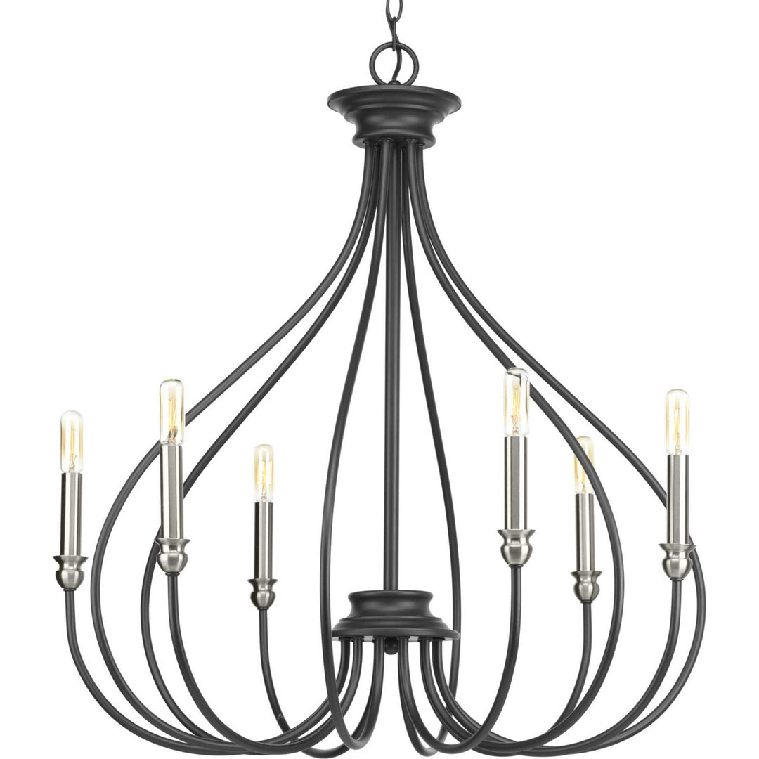 Progress Whisp P400030-143 Chandelier Light - Graphite