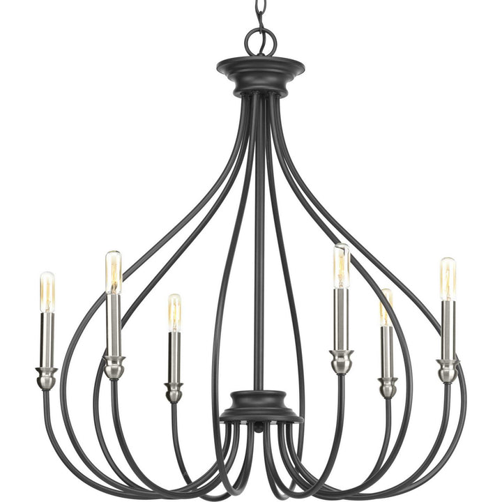 Progress Whisp P400030-143 Chandelier Light - Graphite
