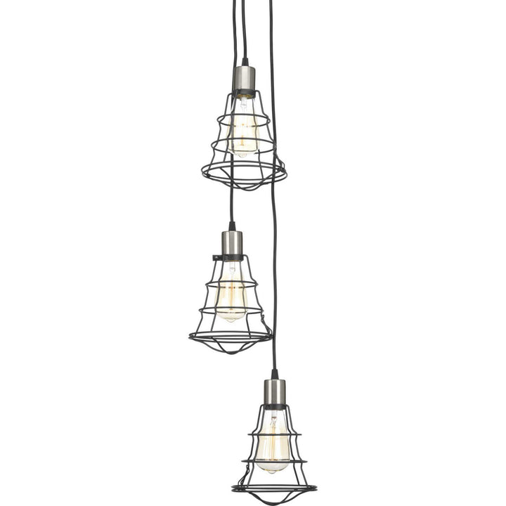 Progress Gauge P400031-143 Chandelier Light - Graphite