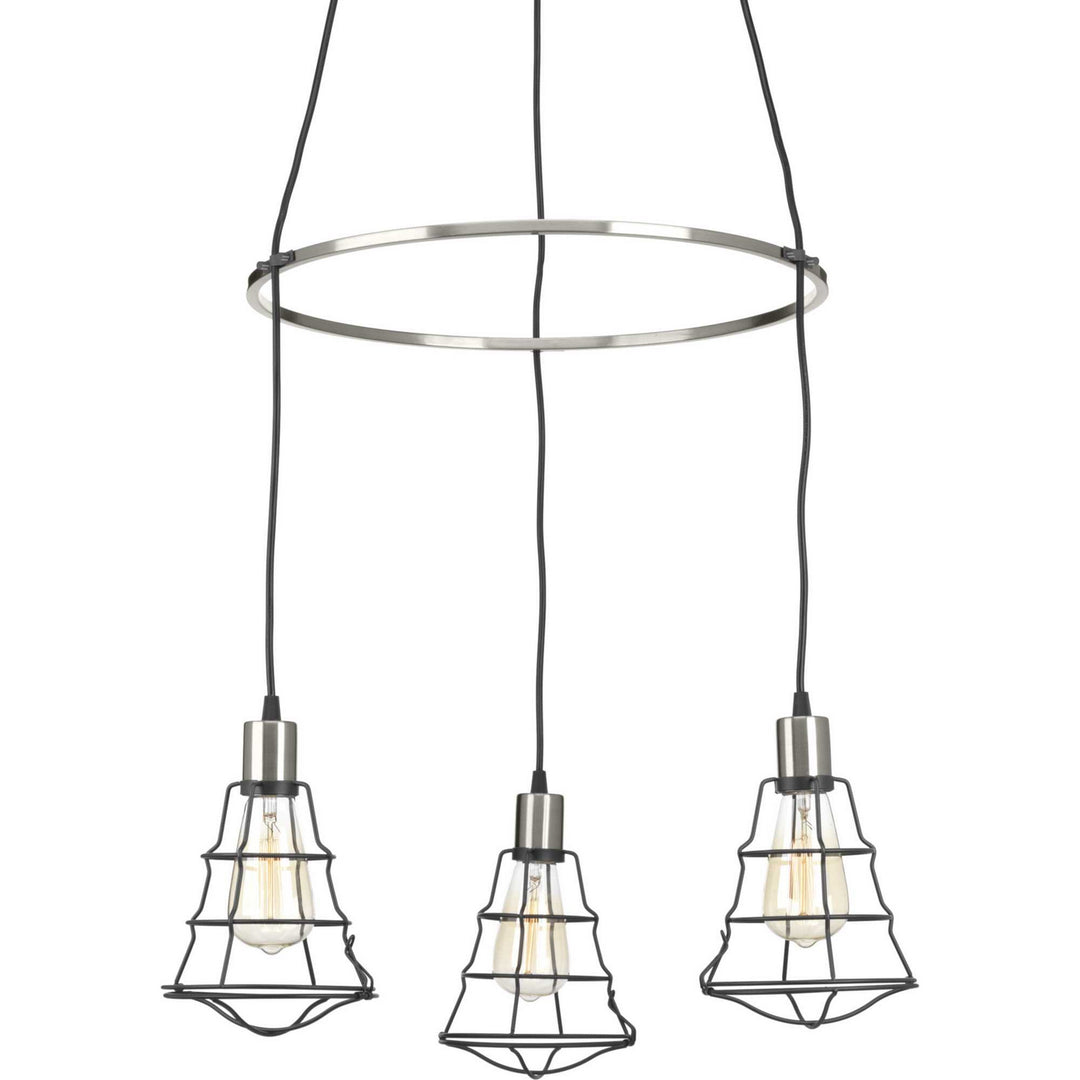 Progress Gauge P400031-143 Chandelier Light - Graphite