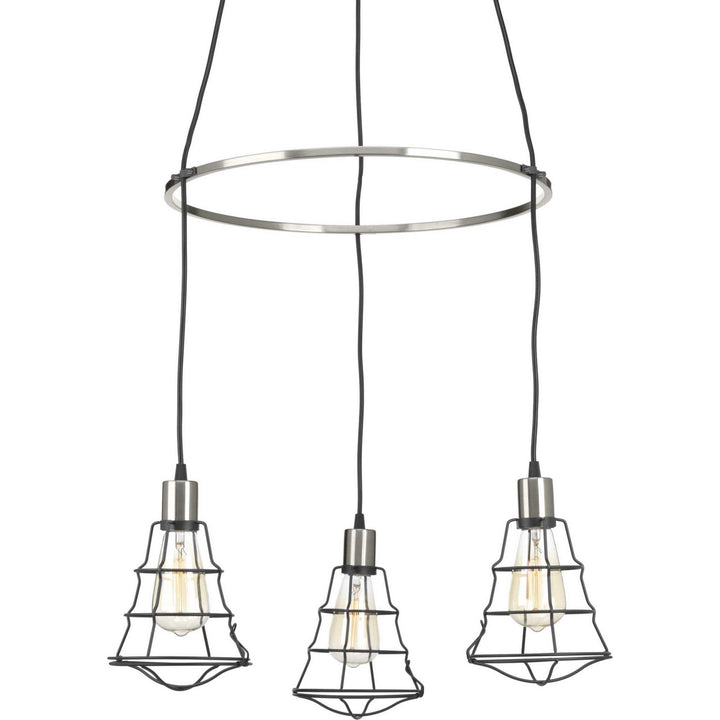Progress Gauge P400031-143 Chandelier Light - Graphite