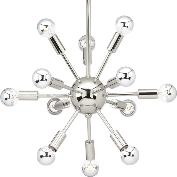 Progress Ion P400040-104 Chandelier Light - Polished Nickel