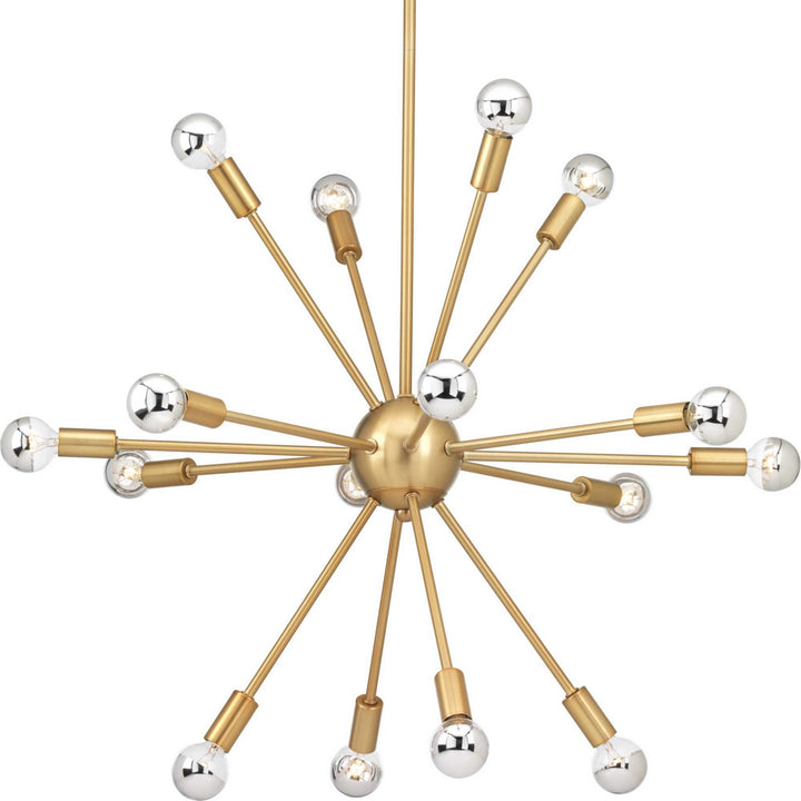 Progress Ion P400041-109 Chandelier Light - Brushed Bronze