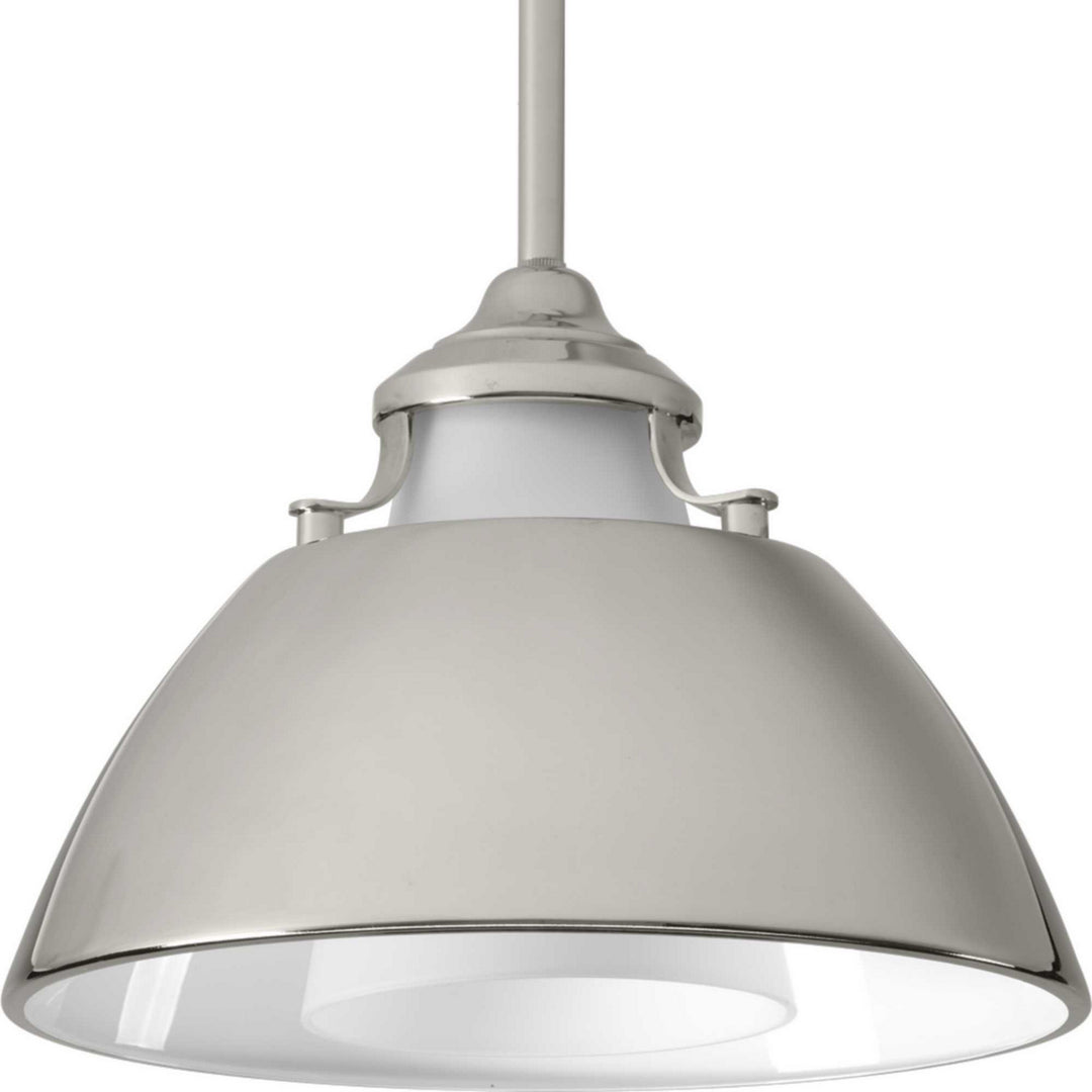 Progress Carbon P500013-104 Pendant Light - Polished Nickel