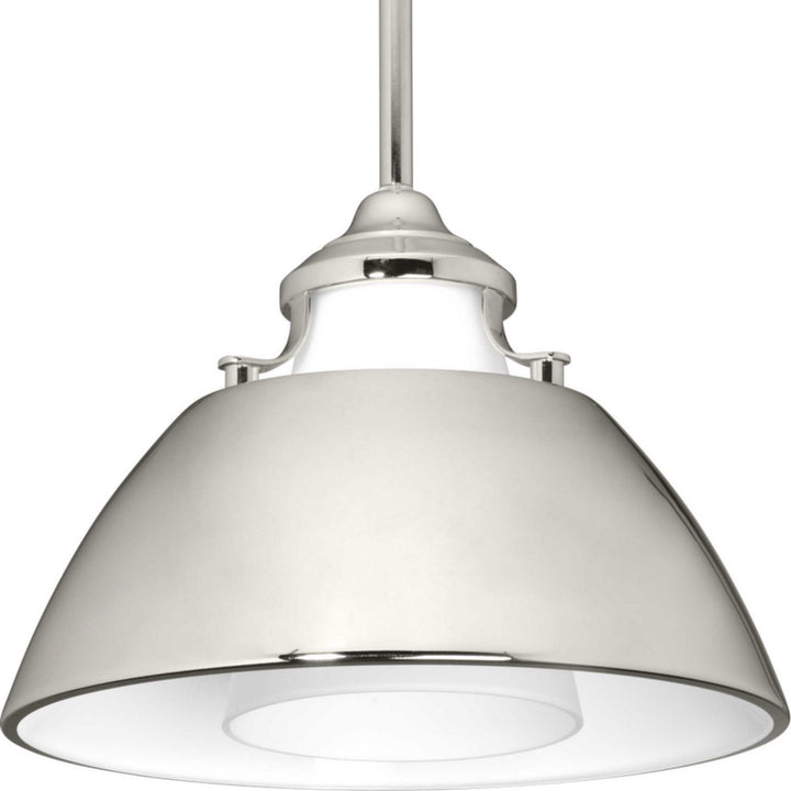 Progress Carbon P500013-104 Pendant Light - Polished Nickel