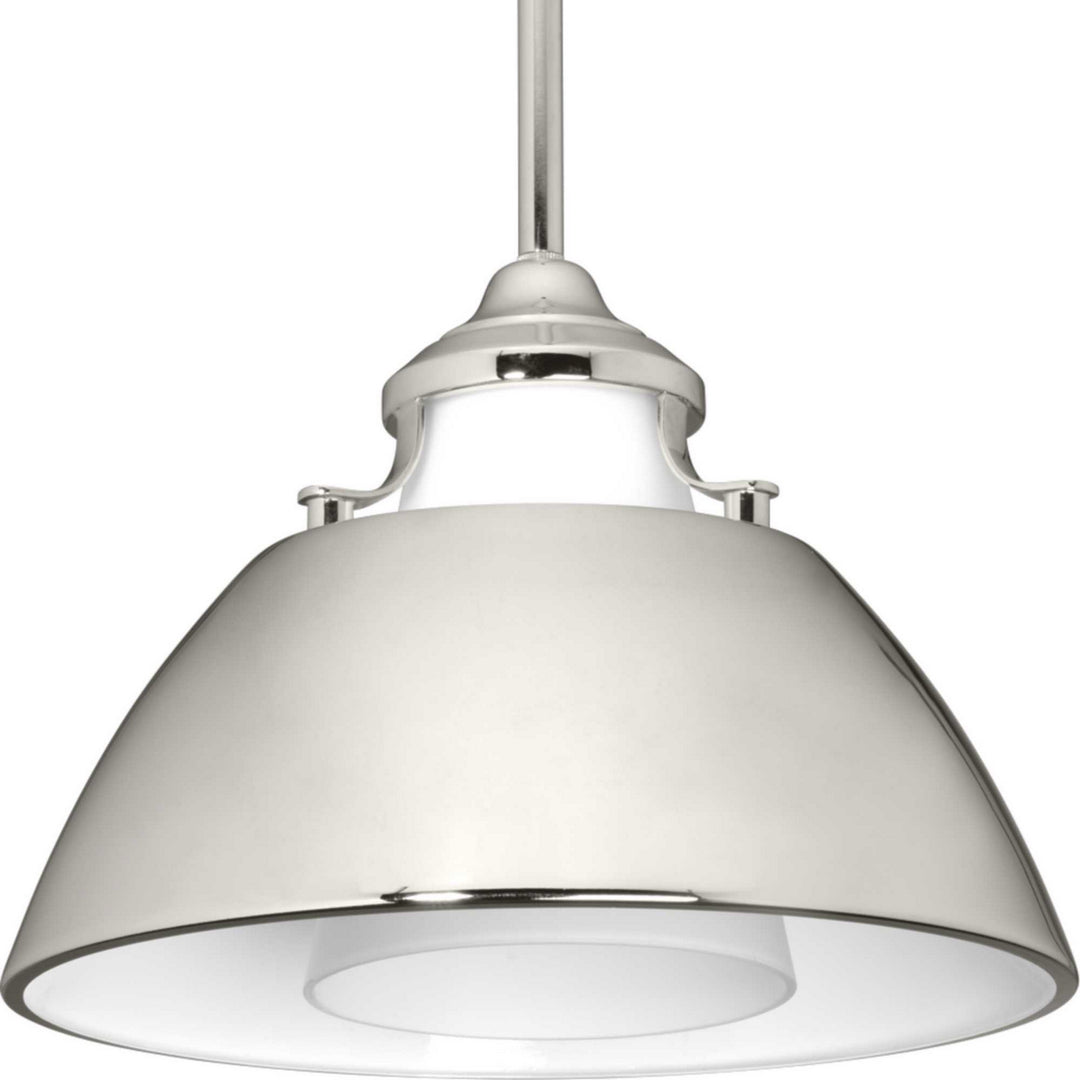 Progress Carbon P500013-104 Pendant Light - Polished Nickel