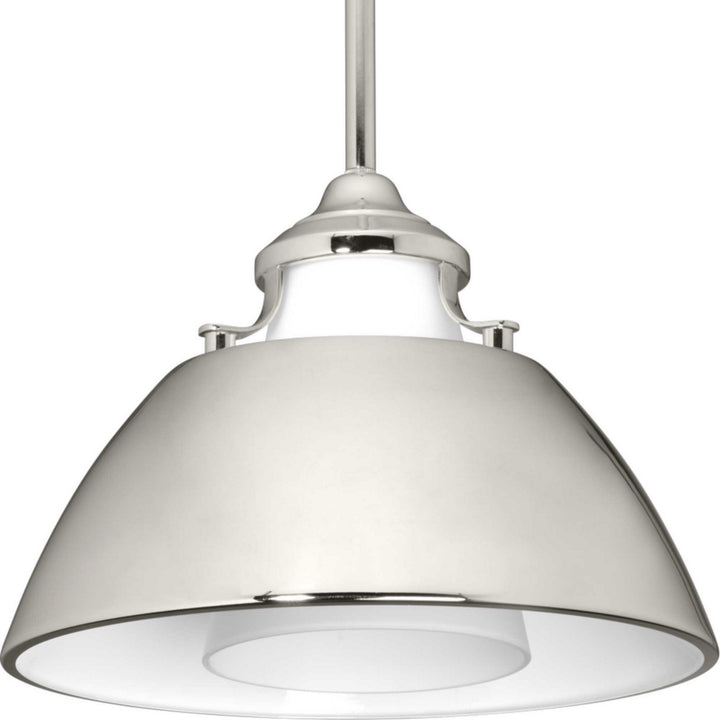 Progress Carbon P500013-104 Pendant Light - Polished Nickel