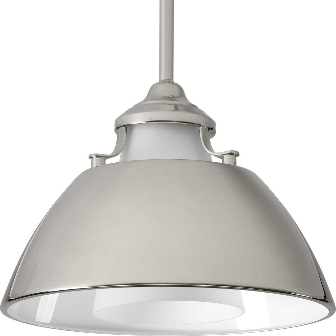 Progress Carbon P500013-104 Pendant Light - Polished Nickel