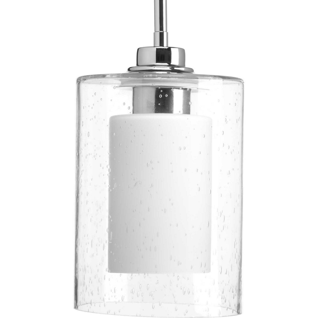 Progress Double Glass P500018-015 Pendant Light - Polished Chrome