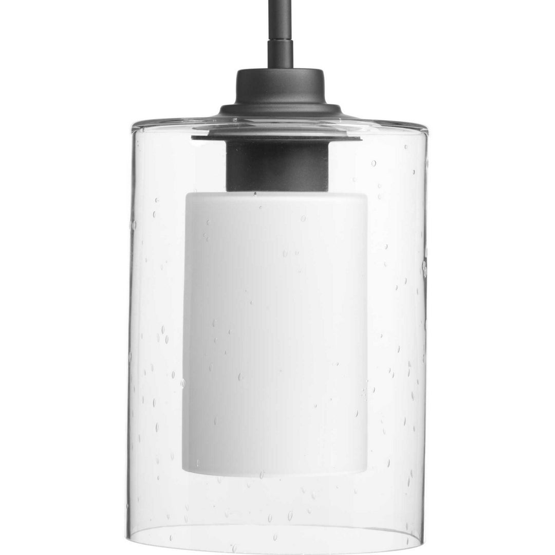 Progress Double Glass P500018-143 Pendant Light - Graphite