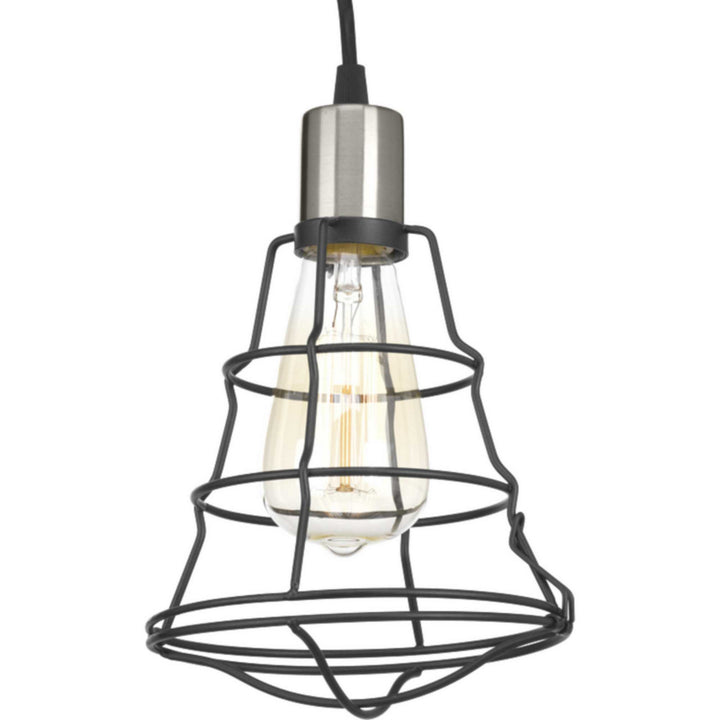 Progress Gauge P500021-143 Pendant Light - Graphite
