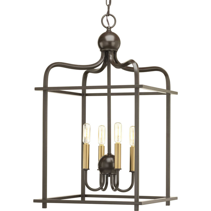 Progress Assembly Hall P500036-020 Pendant Light - Antique Bronze