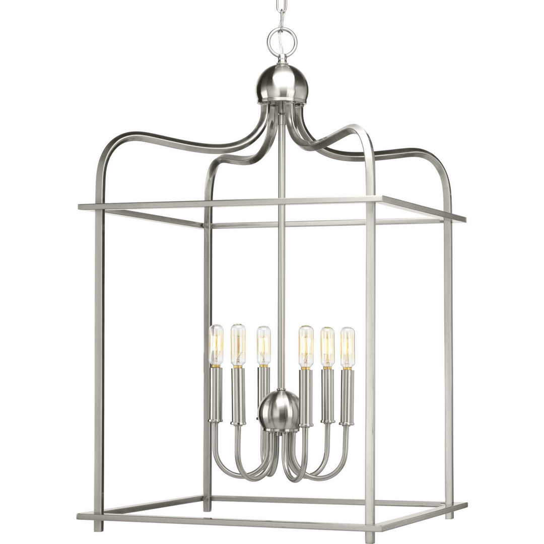 Progress Assembly Hall P500037-009 Pendant Light - Brushed Nickel