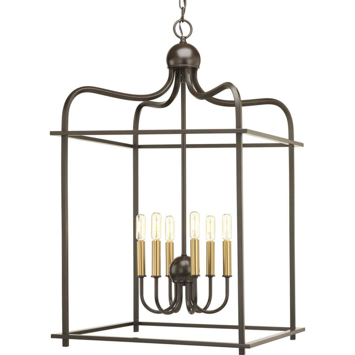 Progress Assembly Hall P500037-020 Pendant Light - Antique Bronze