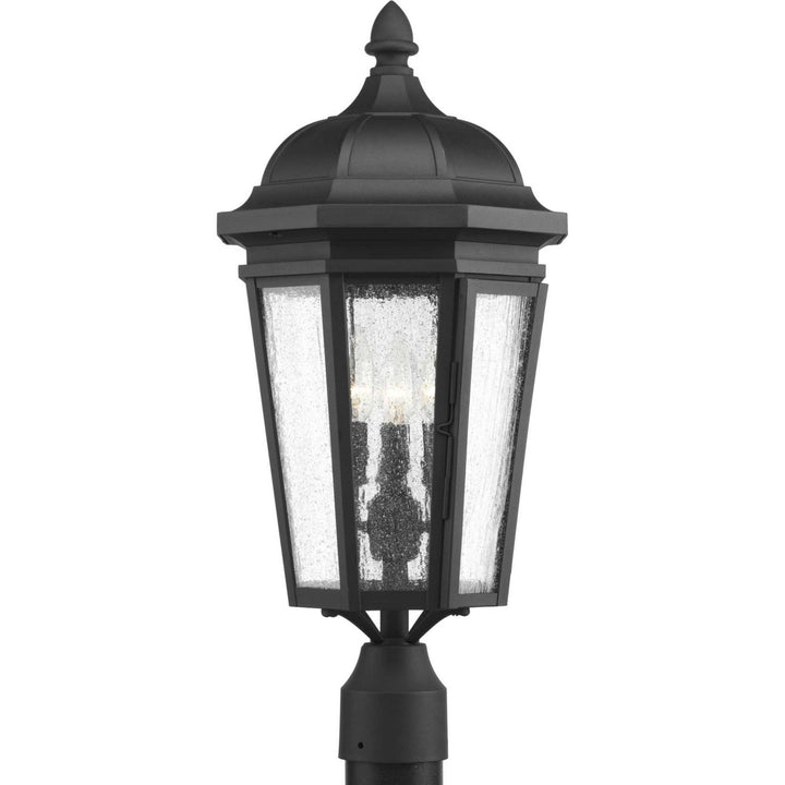 Progress Lighting P540002-031 Verdae Three Light Post Lantern Outdoor Bronze / Dark