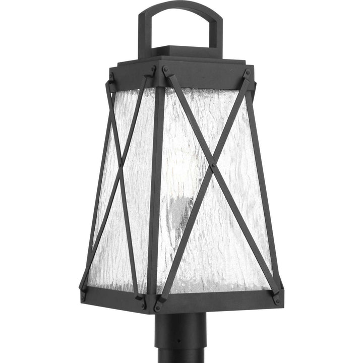 Progress Lighting P540009-031 Creighton One Light Post Lantern Outdoor Bronze / Dark