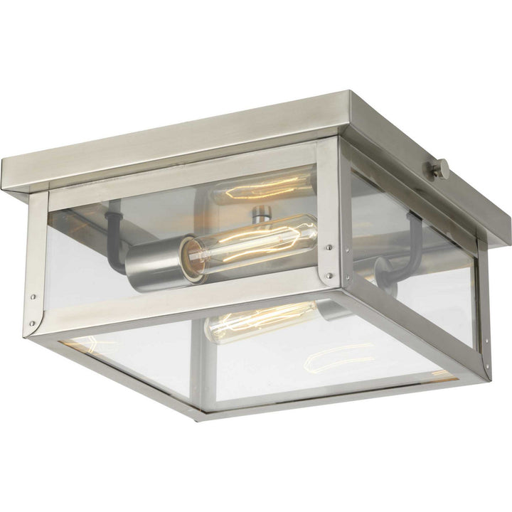 Progress Union Square P550007-135 Ceiling Light - Stainless Steel