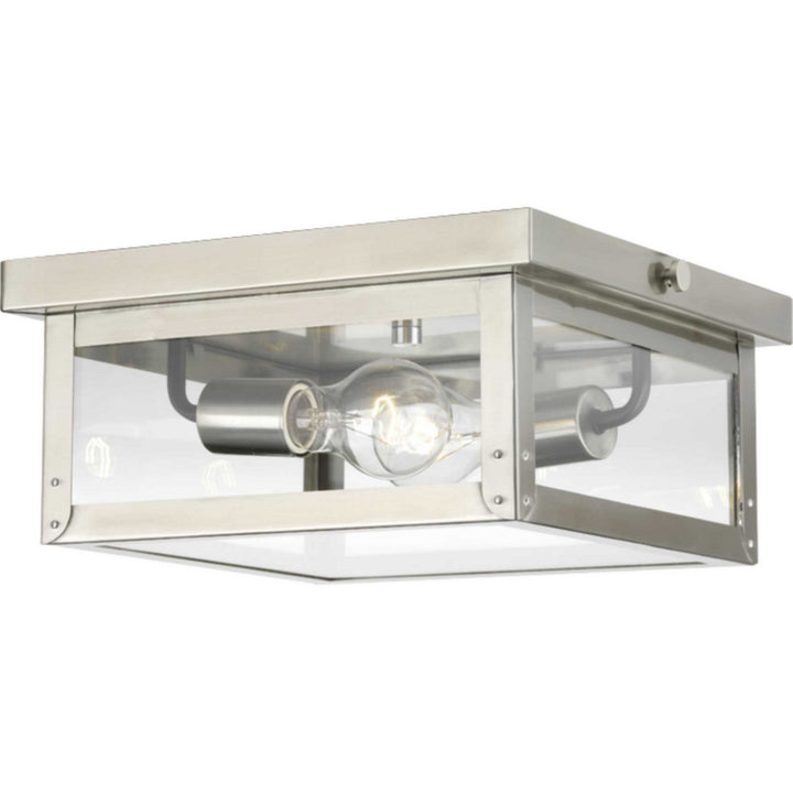 Progress Union Square P550007-135 Ceiling Light - Stainless Steel