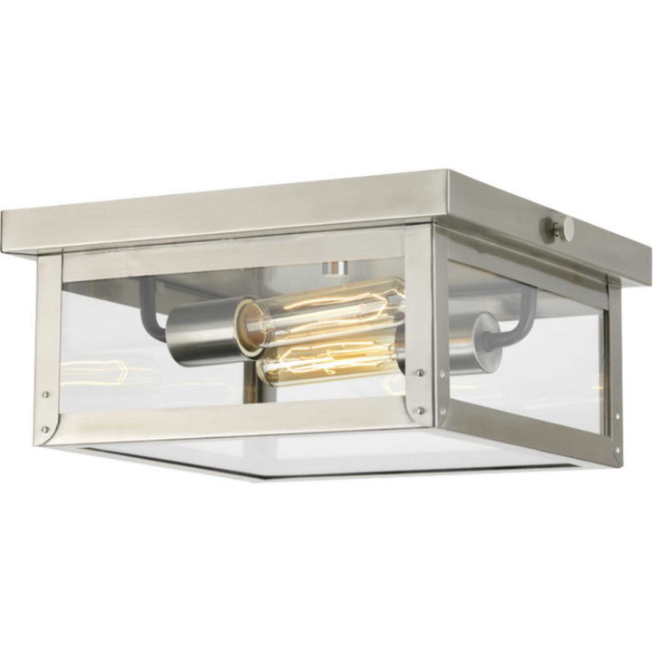 Progress Union Square P550007-135 Ceiling Light - Stainless Steel