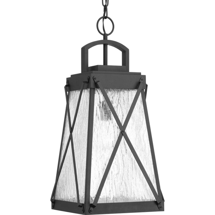 Progress Lighting P550009-031 Creighton One Light Hanging Lantern Outdoor Bronze / Dark