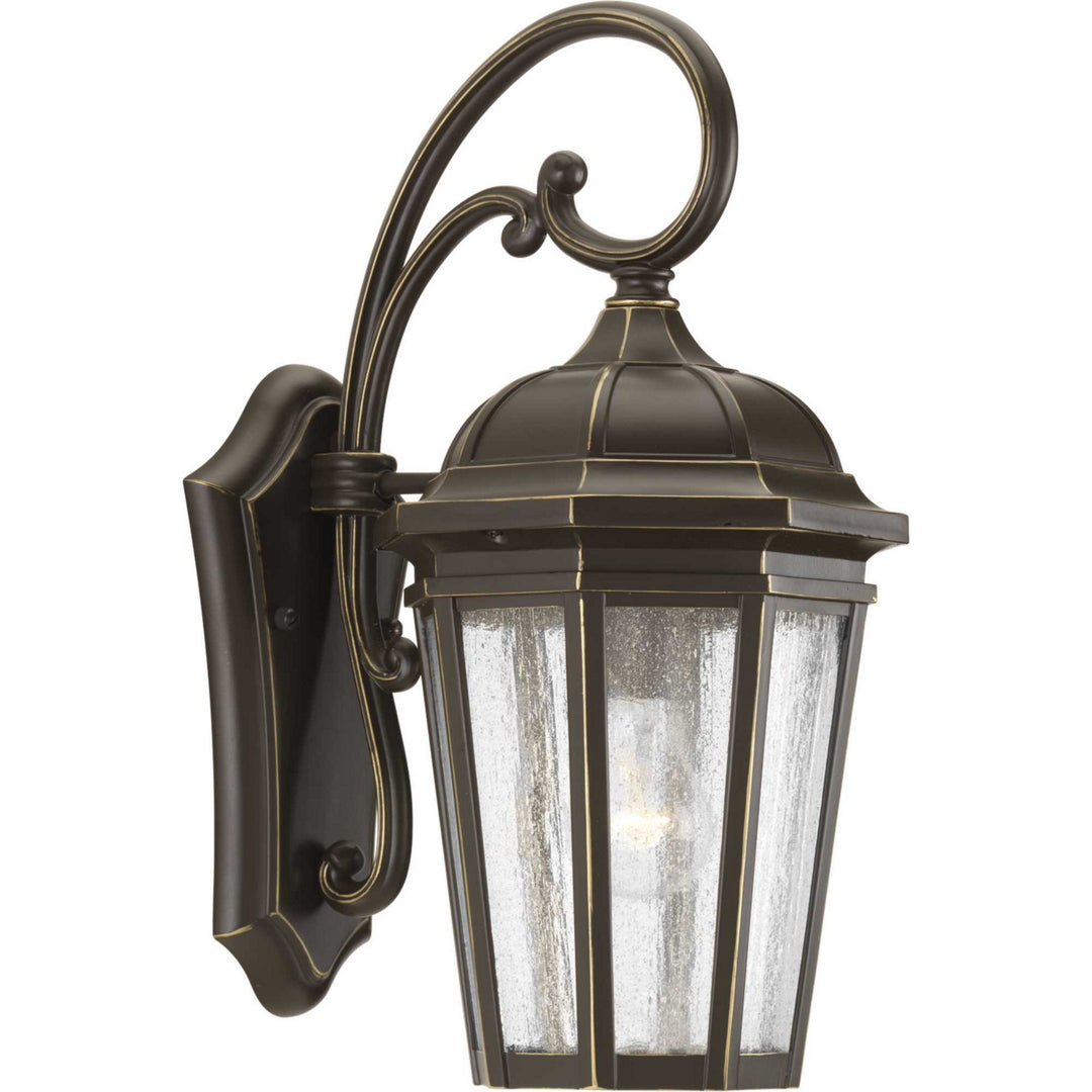 Progress Lighting P560015-020 Verdae One Light Wall Lantern Outdoor Bronze / Dark