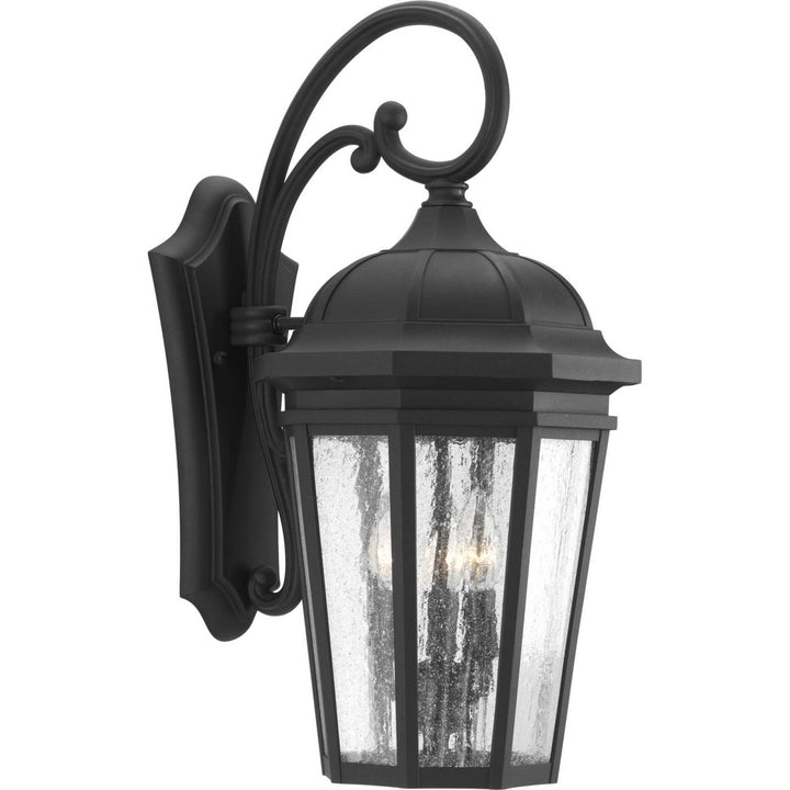 Progress Lighting P560016-031 Verdae Three Light Large Wall Lantern Outdoor Bronze / Dark