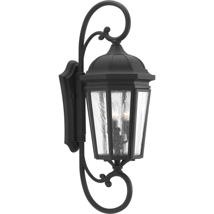 Progress Lighting P560017-031 Verdae Three Light Large Wall Lantern Outdoor Bronze / Dark
