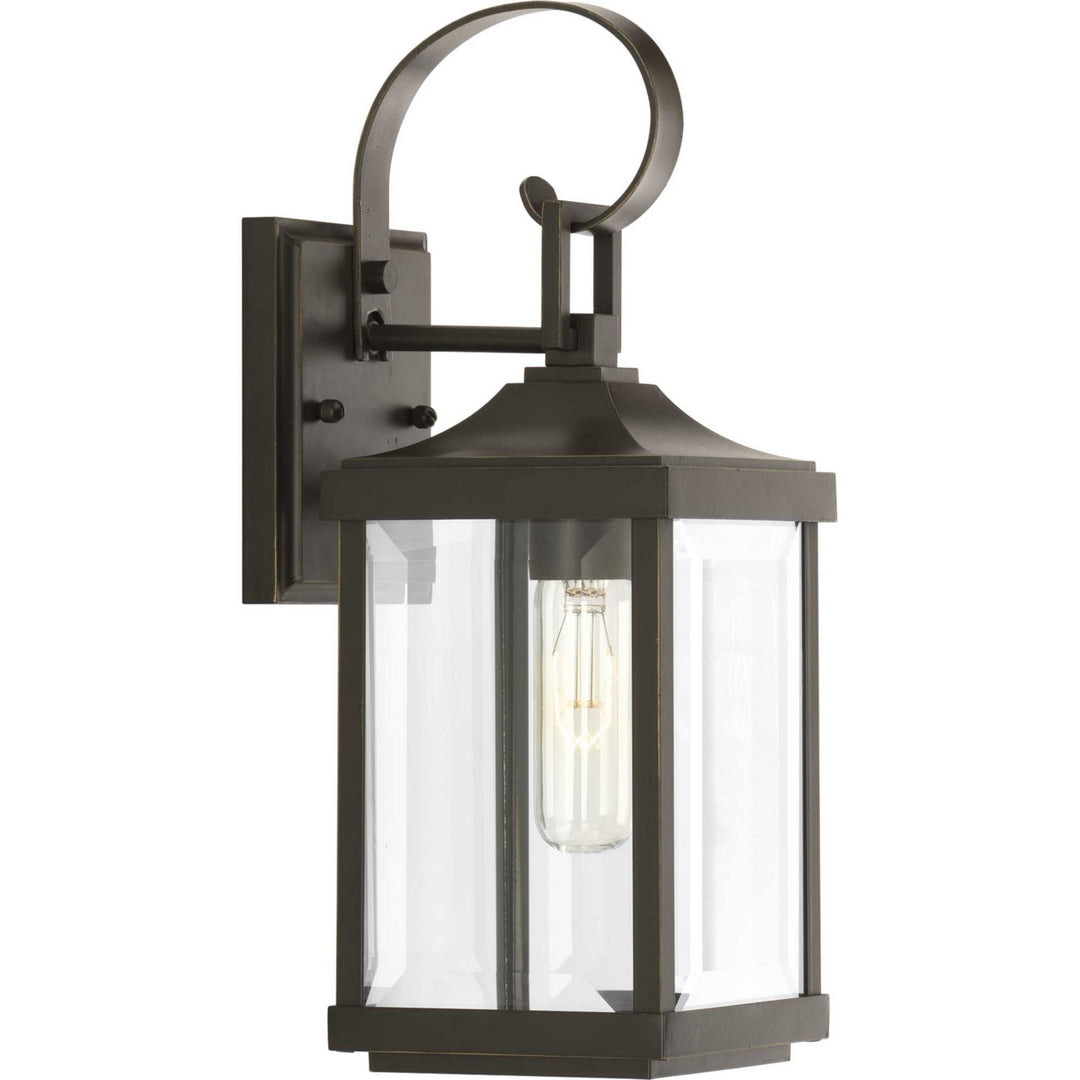 Progress Lighting P560021-020 Gibbes Street One Light Wall Lantern Outdoor Bronze / Dark