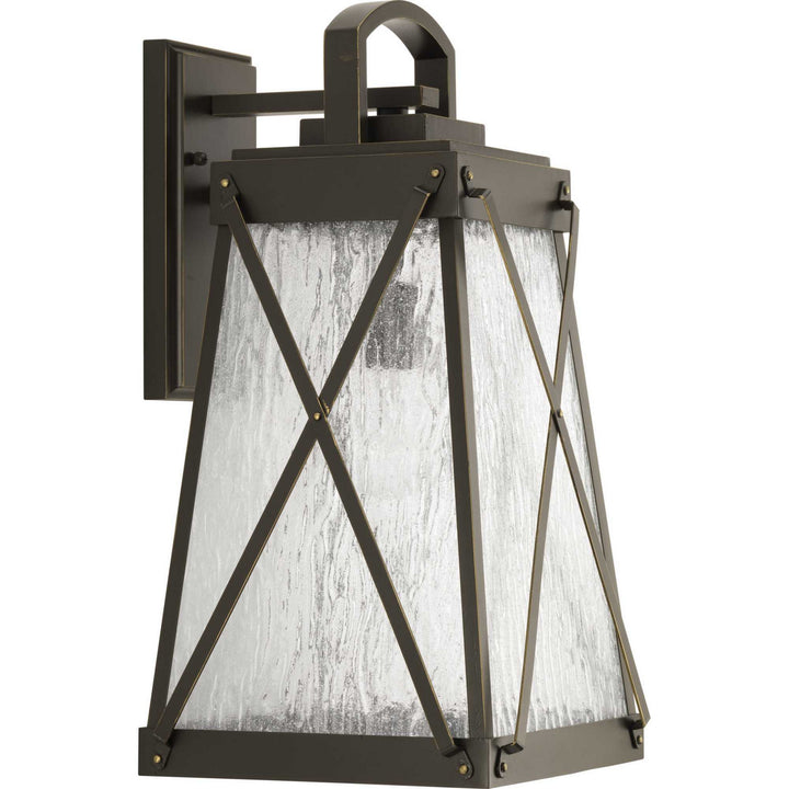 Progress Lighting P560033-020 Creighton One Light Wall Lantern Outdoor Bronze / Dark