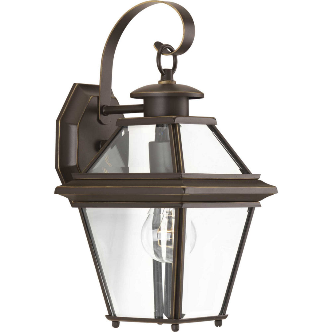 Progress Lighting P6615-20 Burlington One Light Wall Lantern Outdoor Bronze / Dark