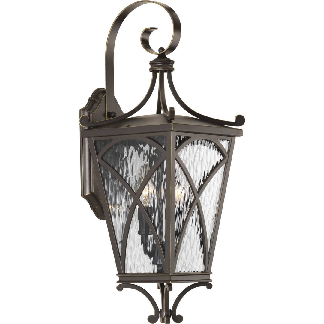 Progress Lighting P6638-108 Cadence Two Light Wall Lantern Outdoor Bronze / Dark