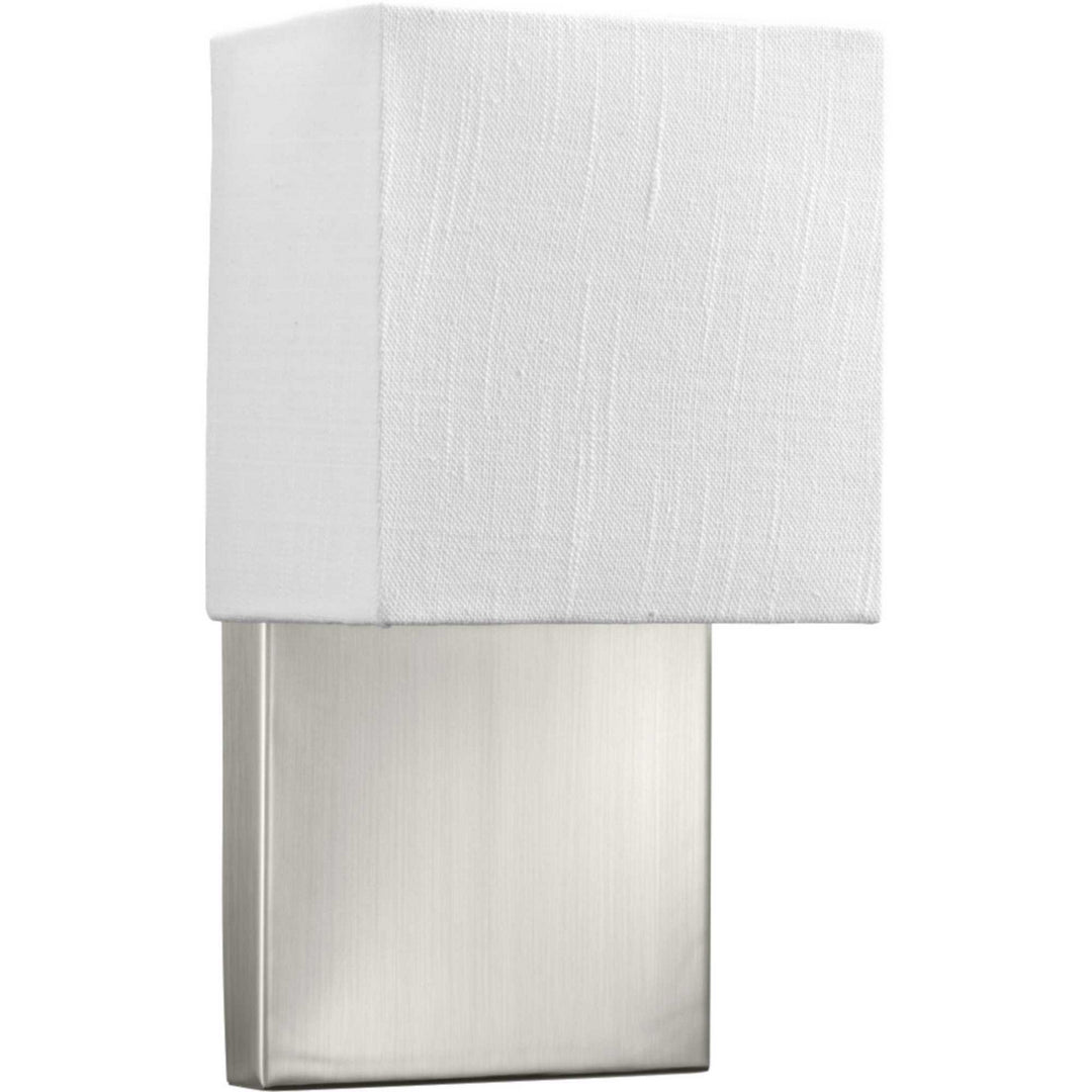 Progress Led Shade P710010-009-30 Wall Light - Brushed Nickel