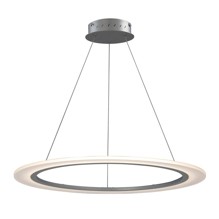 ET2 by Maxim Saturn II LED E22654-11MS Pendant Light - Matte Silver