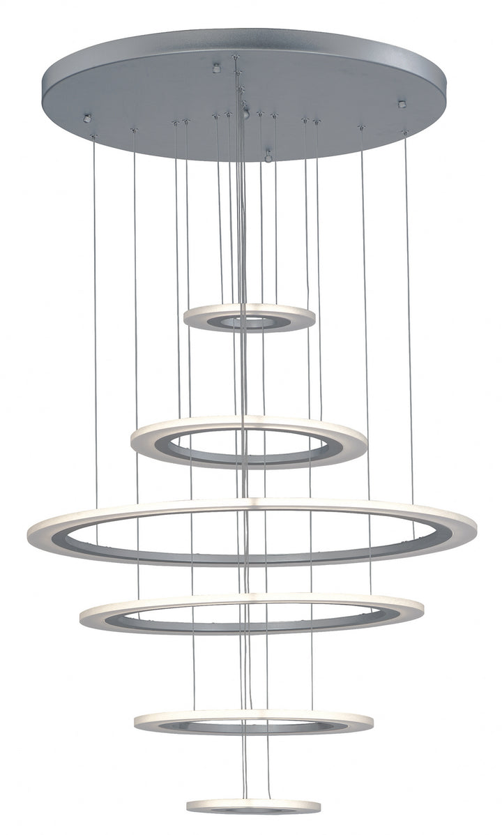 ET2 by Maxim Saturn II LED E22664-11MS Pendant Light - Matte Silver